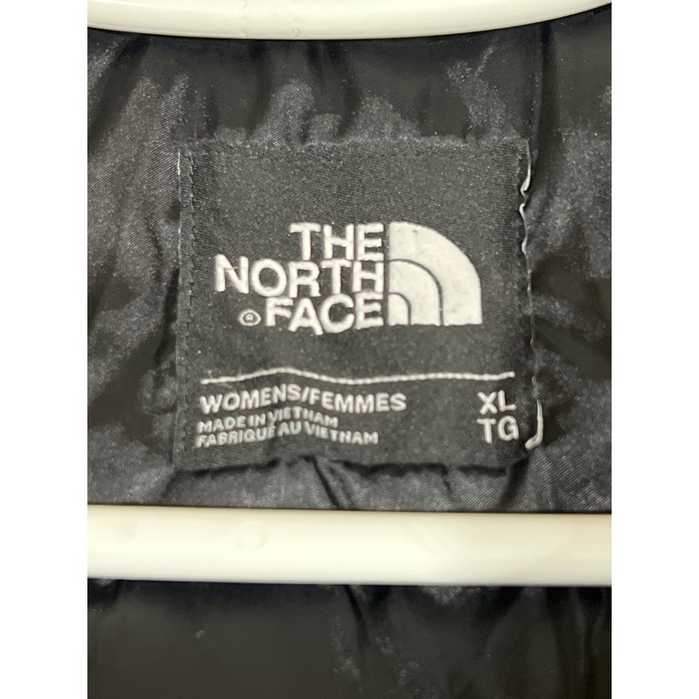 The North Face Miss Metro Parka Black 550 Down Quilted Winter Coat Womens XL - Picture 2 of 16